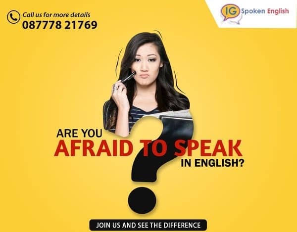 speak fluently in English courses