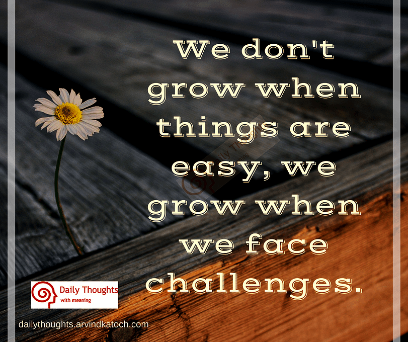 Dailythought grow Challenges
