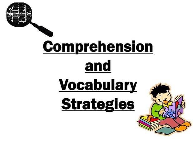 comprehension and vocabulary strategies n
