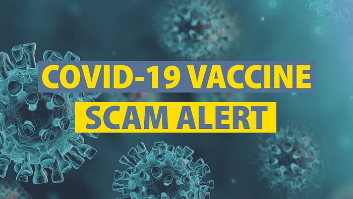covid 19 vaccine scam alert