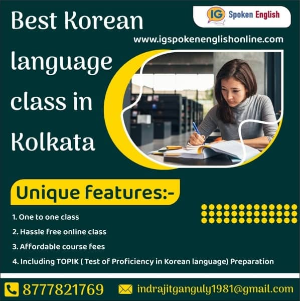 Online Korean Language learning courses in Kolkata