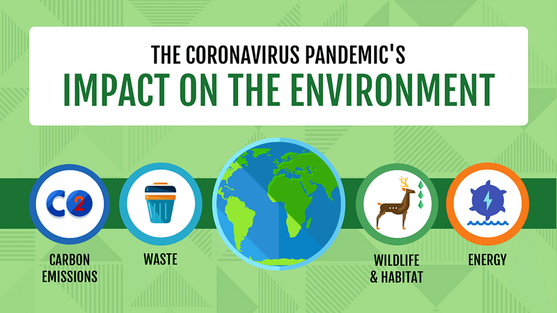 Coronavirus Pandemic Impact on Environment Blog Header Compressed